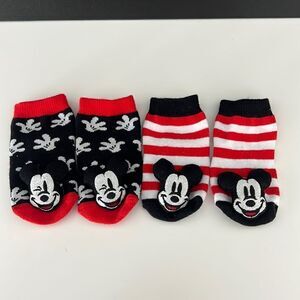 2 pairs of Disney Waddle Rattle Socks